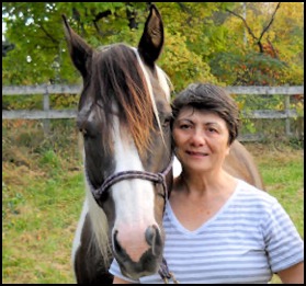Judy Liu Ramsey with horse